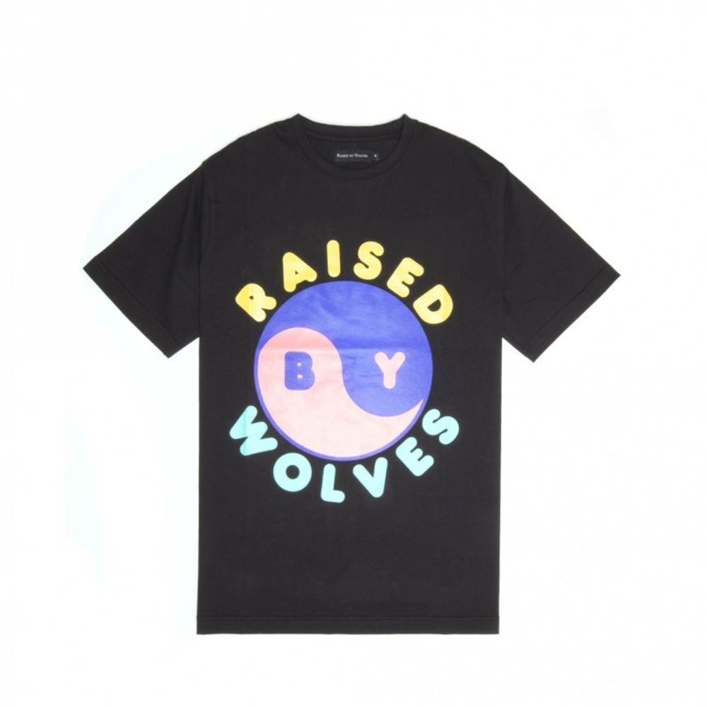 Raised by Wolves Men’s Ferg-Yang Graphic Tee in Black Multi Size M
